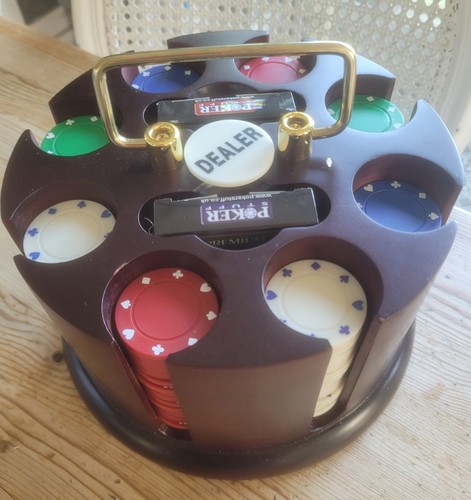 Deluxe revolving poker rack - deluxe,
