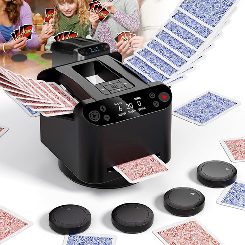 Automatic card shuffler - in, 1