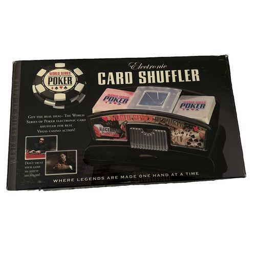 Automatic card shuffler - card,