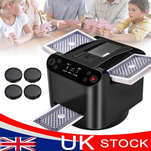 Electric card shuffler 360 - card, 360°