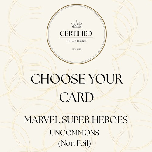 Marvel super heroes - heroes, (choose