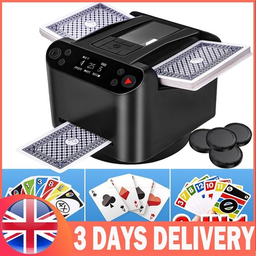 Automatic card shuffler - automatic,
