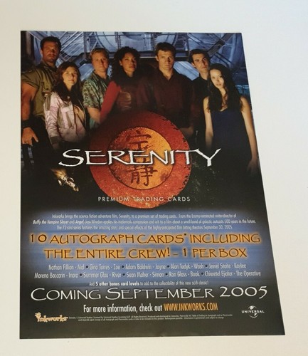 Serenity trading card dealer - serenity,