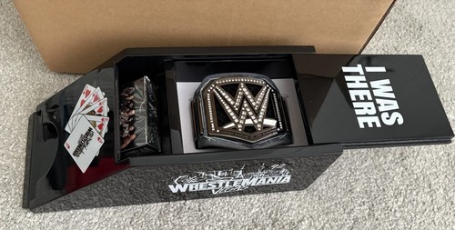 Wrestlemania mini belt card - mini,