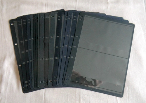 Stamp album dealer - album, card