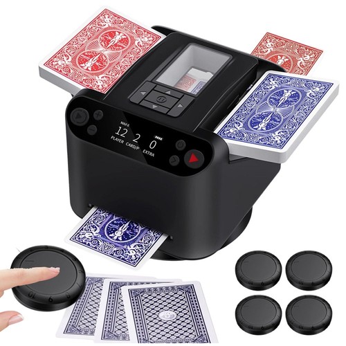 Electric card shuffler - electric,