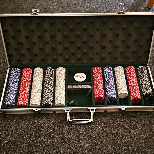 Casino poker 300 chip set - chip,