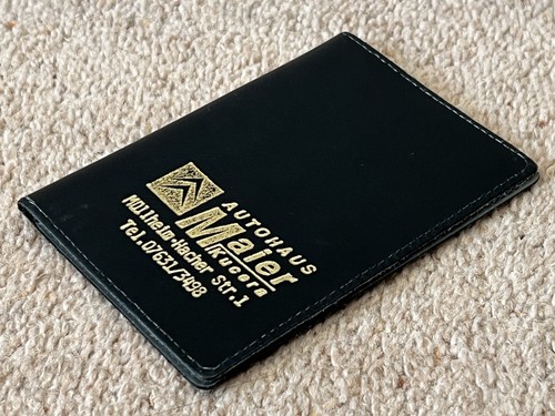 Car documents leather wallet - car,