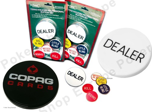 Copag dealer button black - button,