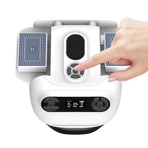 Automatic card shuffler - automatic,