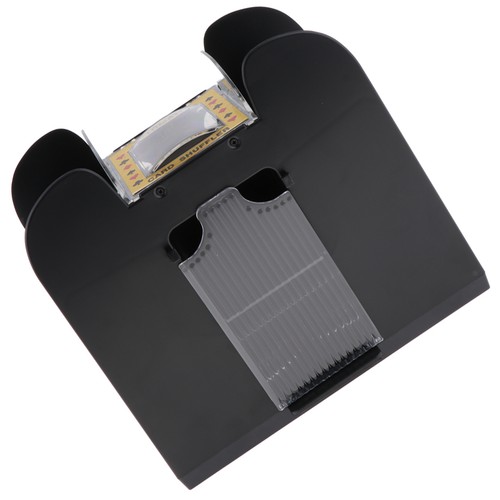 Playing card shuffler - playing,