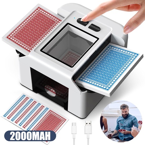 Electric shuffling machine - shuffling,