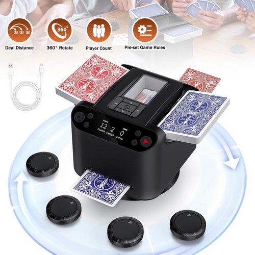 Automatic card shuffler - in, 1