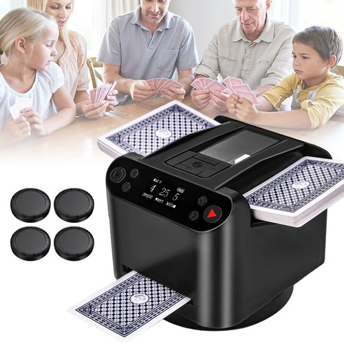 Automatic card shuffler - automatic,