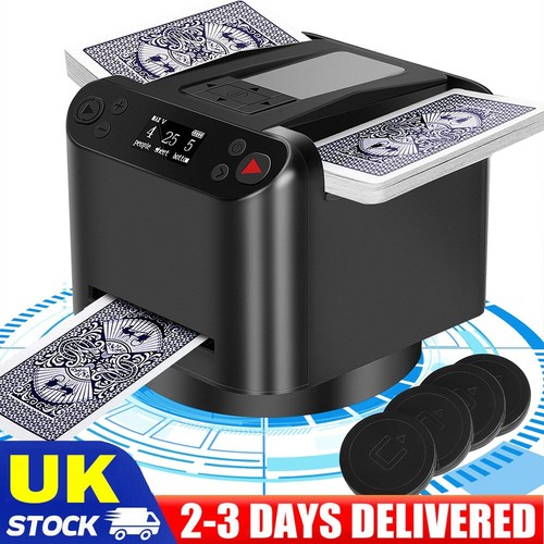 Auto card shuffler - shuffler, &