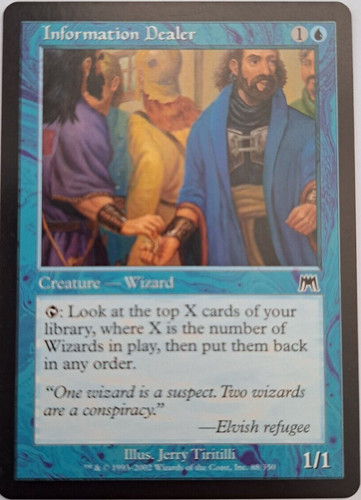 Information dealer onslaught - information,