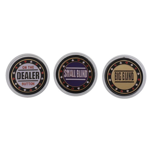 Poker chips dealer - dealer, button