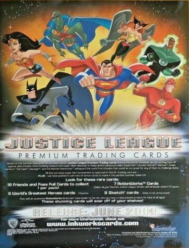 Justice league trading card - trading,